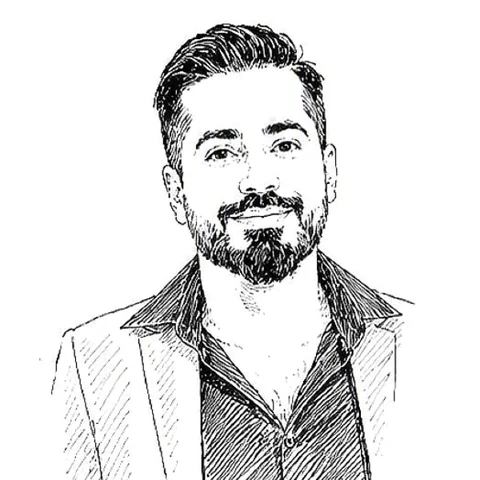 Haneef, Zeichnung