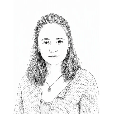 Lidia, Zeichnung